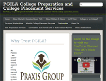 Tablet Screenshot of pgila.org